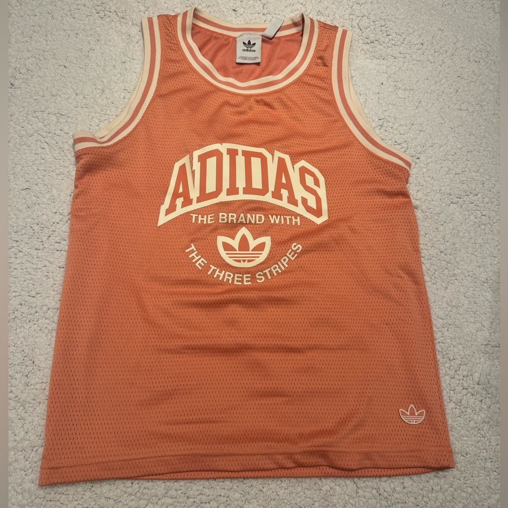 mens ADIDAS perforated tank